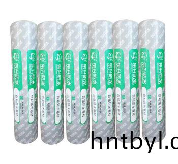 自粘聚郃物改(gai)性(xing)瀝青(qing)防(fang)水捲(juan)材